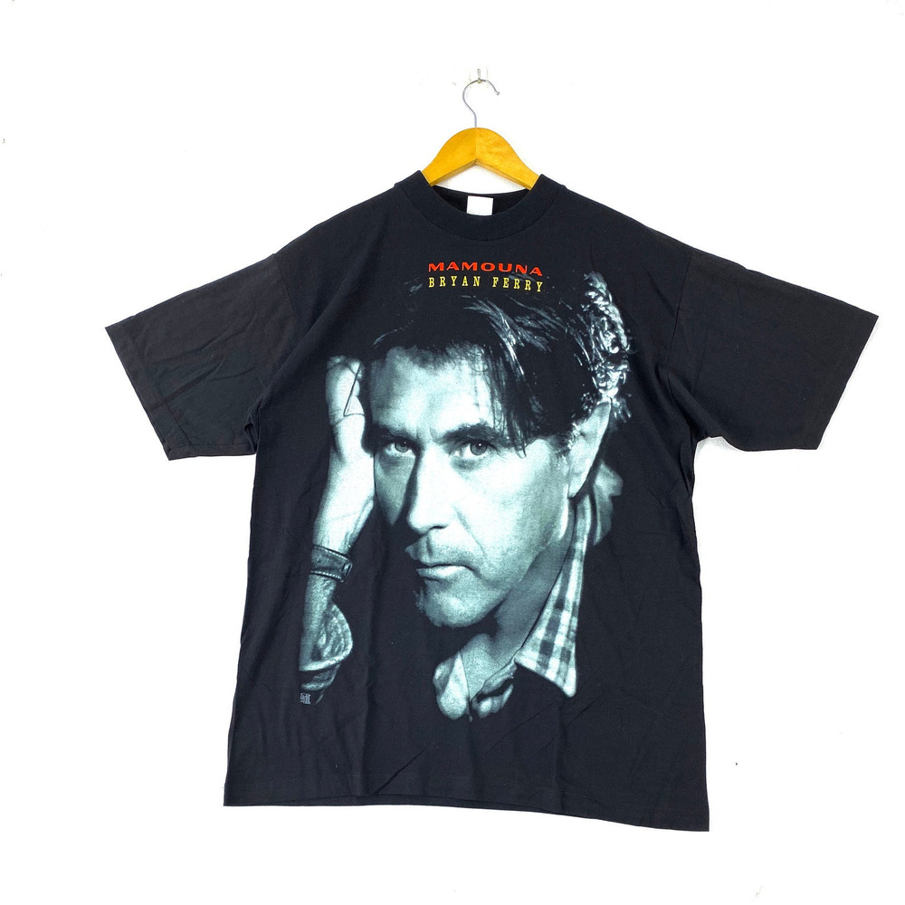90s 1995 Bryan Ferry Mamouna Nice Design Album Tour Tee